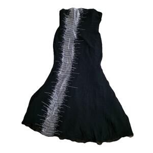 Jasz Couture Designed By Bella Beaded Black Gown Party Black Size 18 A001287